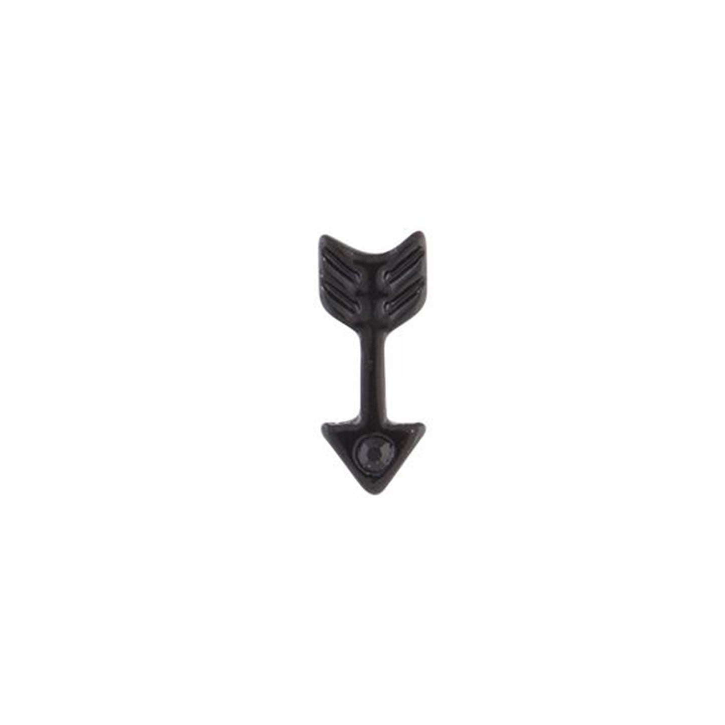 8STD BLACK ARROW & DIA STUD ER