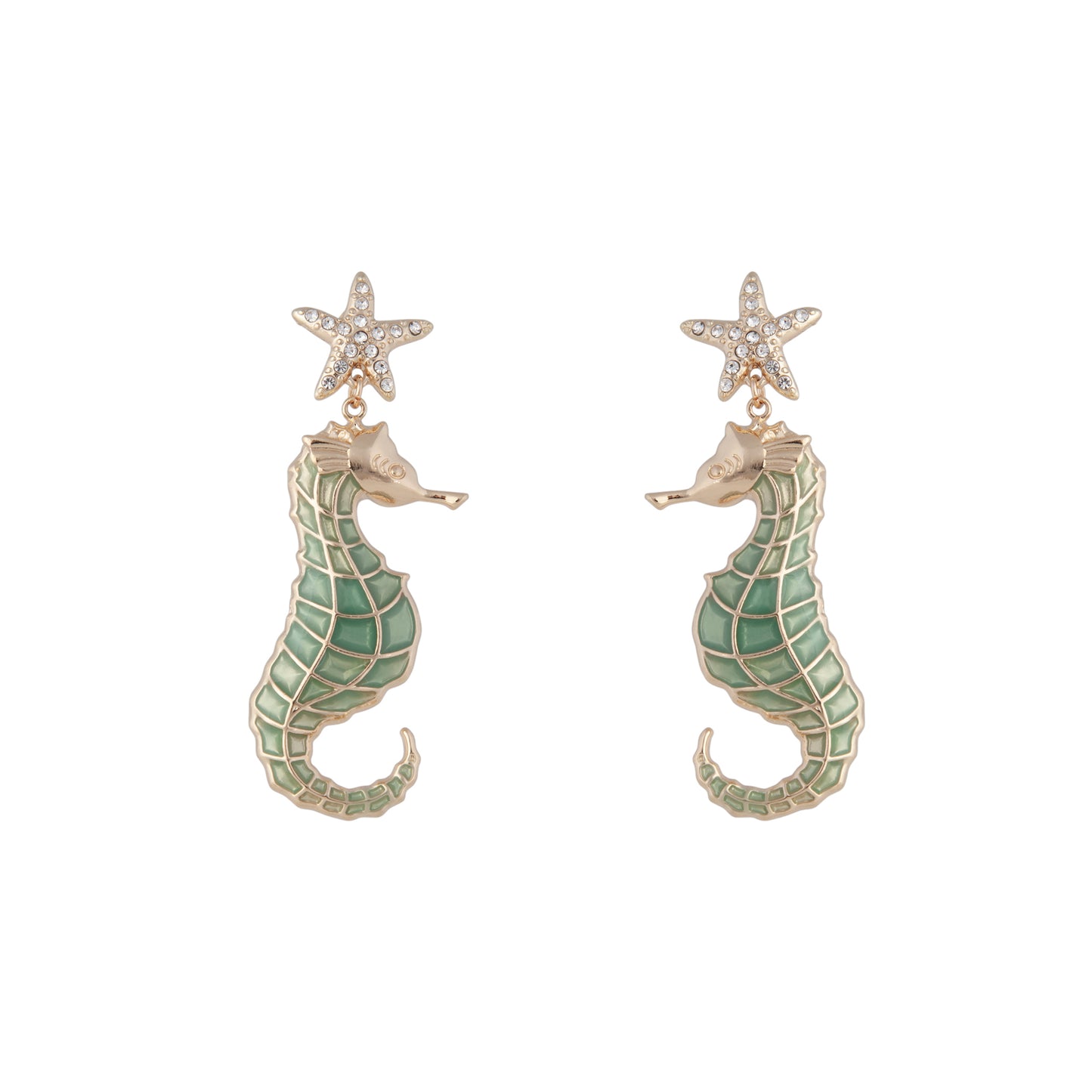 CLSEA SG ENAMEL SEAHORSE ER