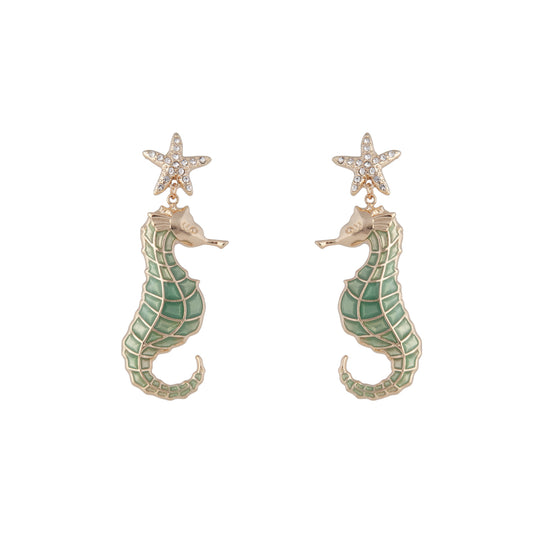CLSEA SG ENAMEL SEAHORSE ER