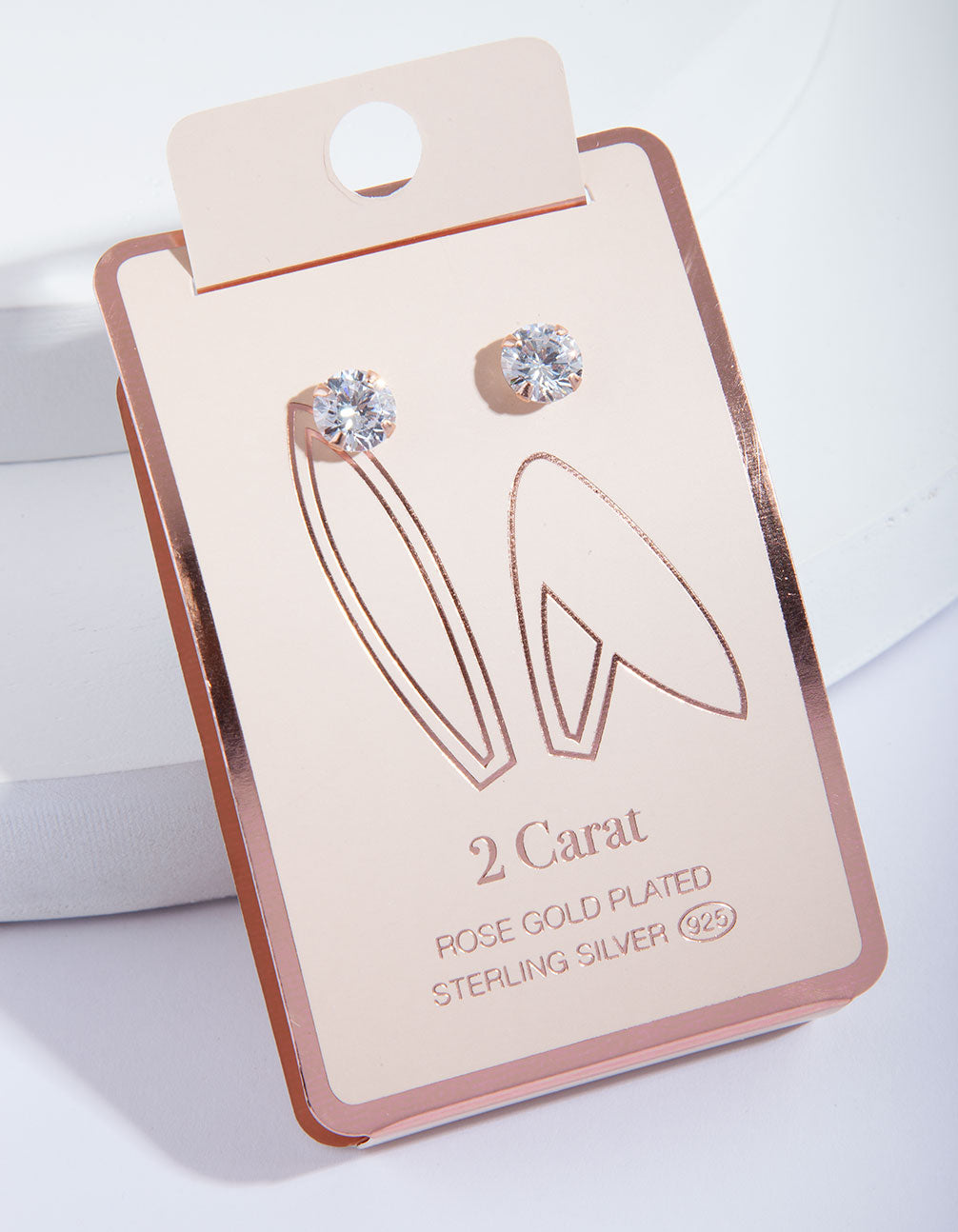 ADD ST RG 2CARAT STUD ER