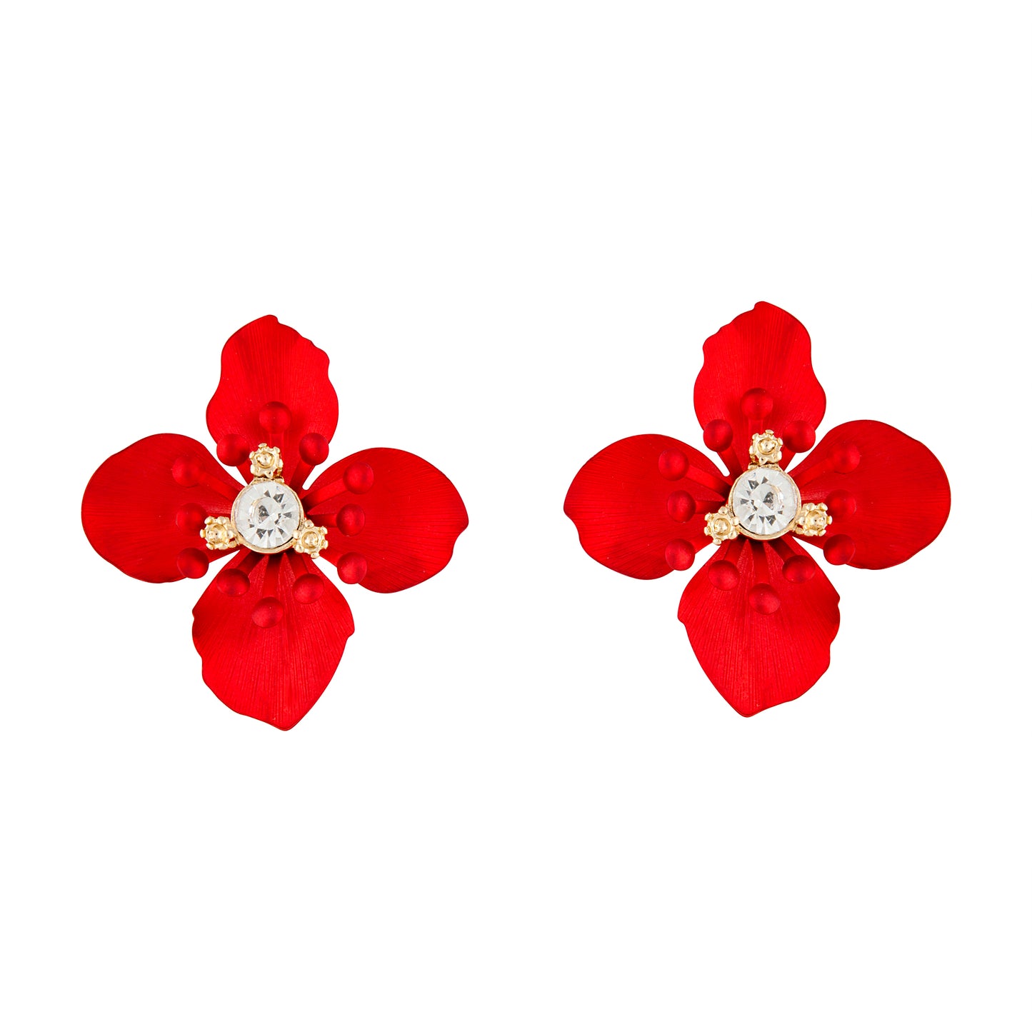 RED  DNTY DETAILED PETAL STD