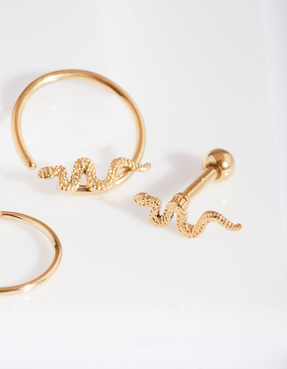 BOPK SRD SNAKE RING BRBLL 3PK