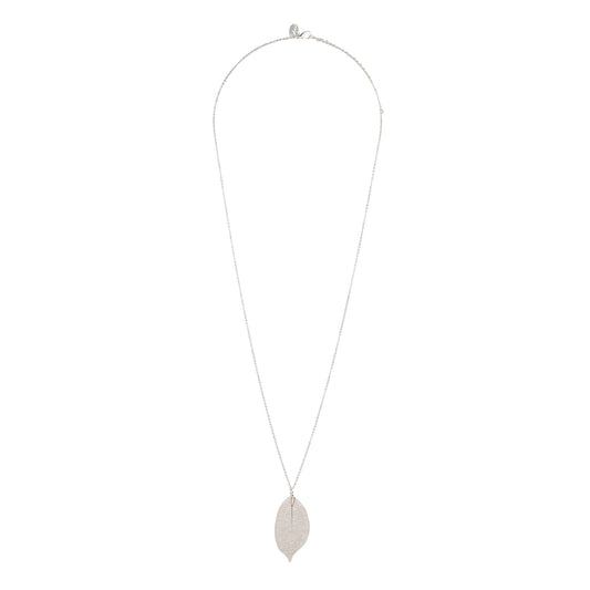 SVES SS FINE LEAF PENDANT NL