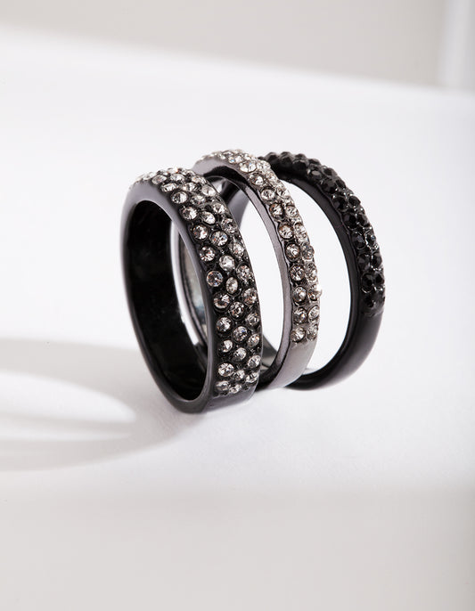 RTBK MM PAVE BAND 3PK RG