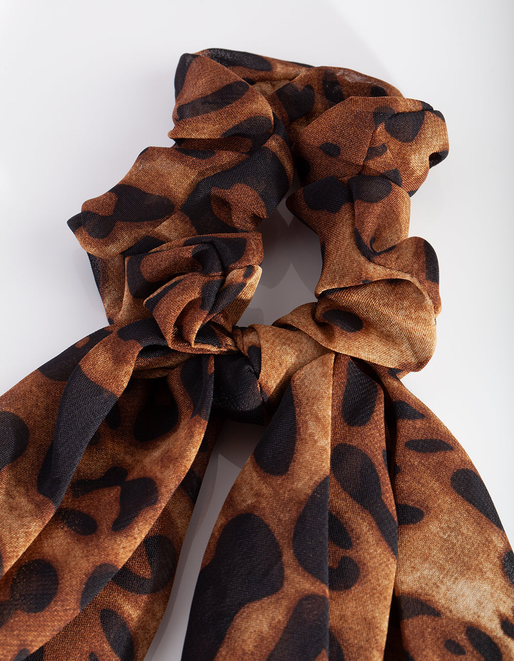 HESSN LEOPARD PONIO SCARF