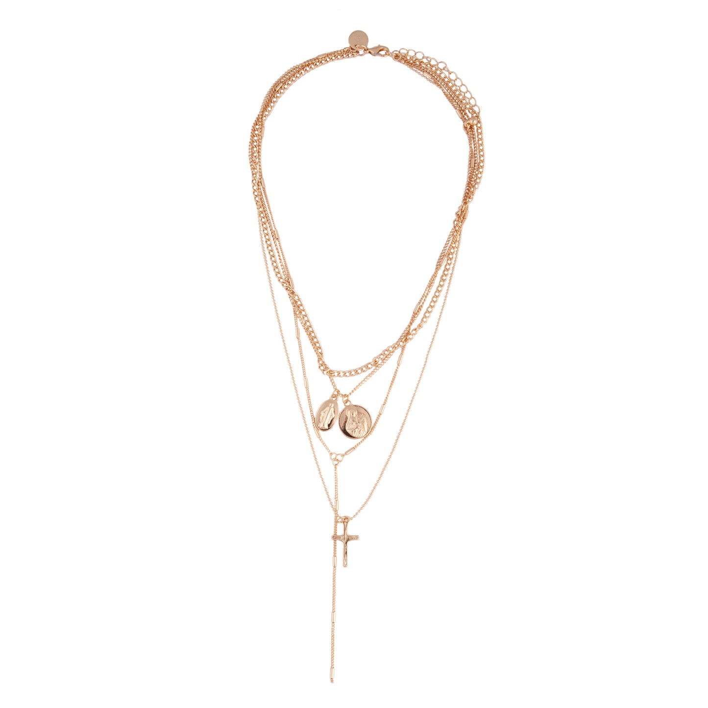 GESS SG Y-NECK LAYERED NK@