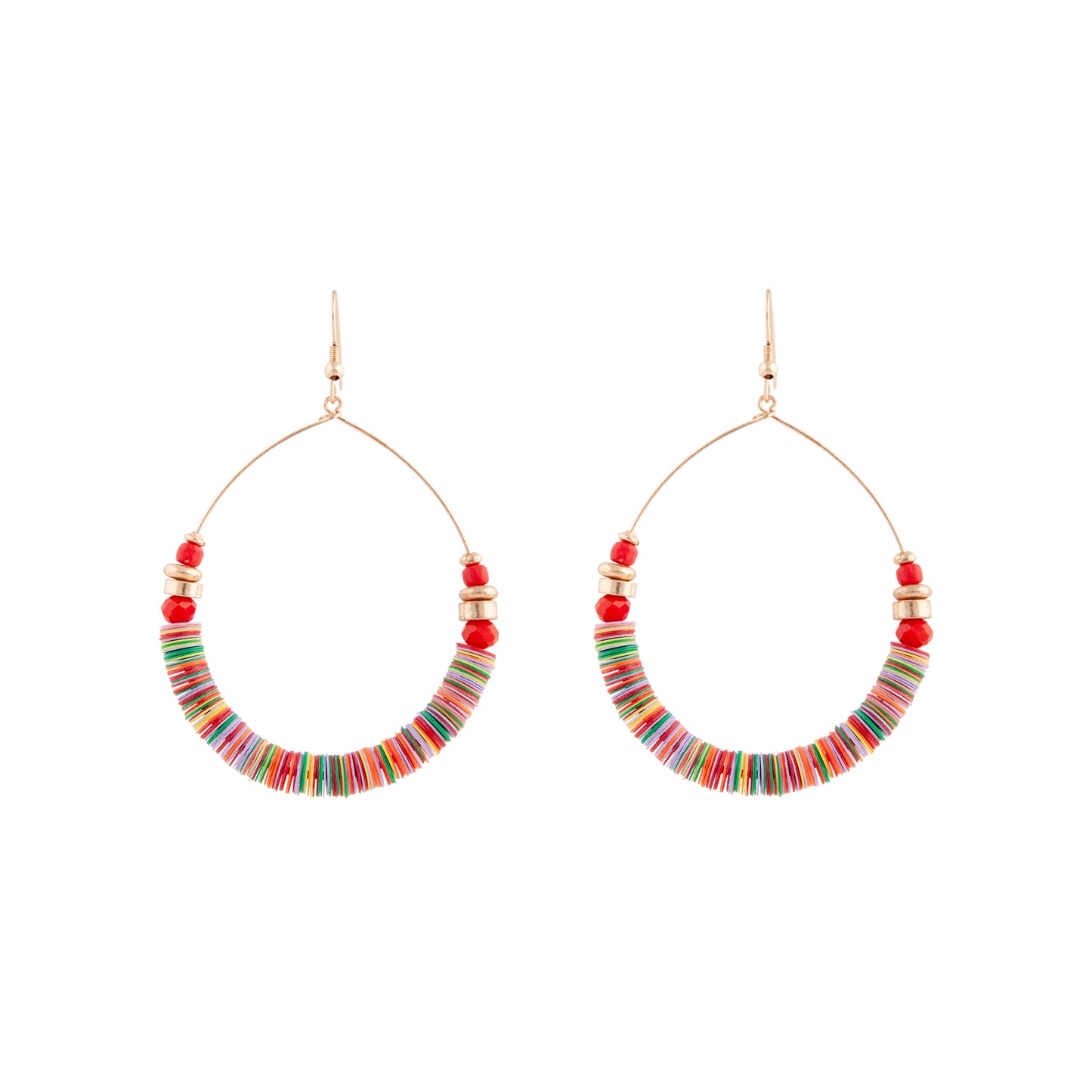 FGOLD SEQUIN TEAR DROP ER