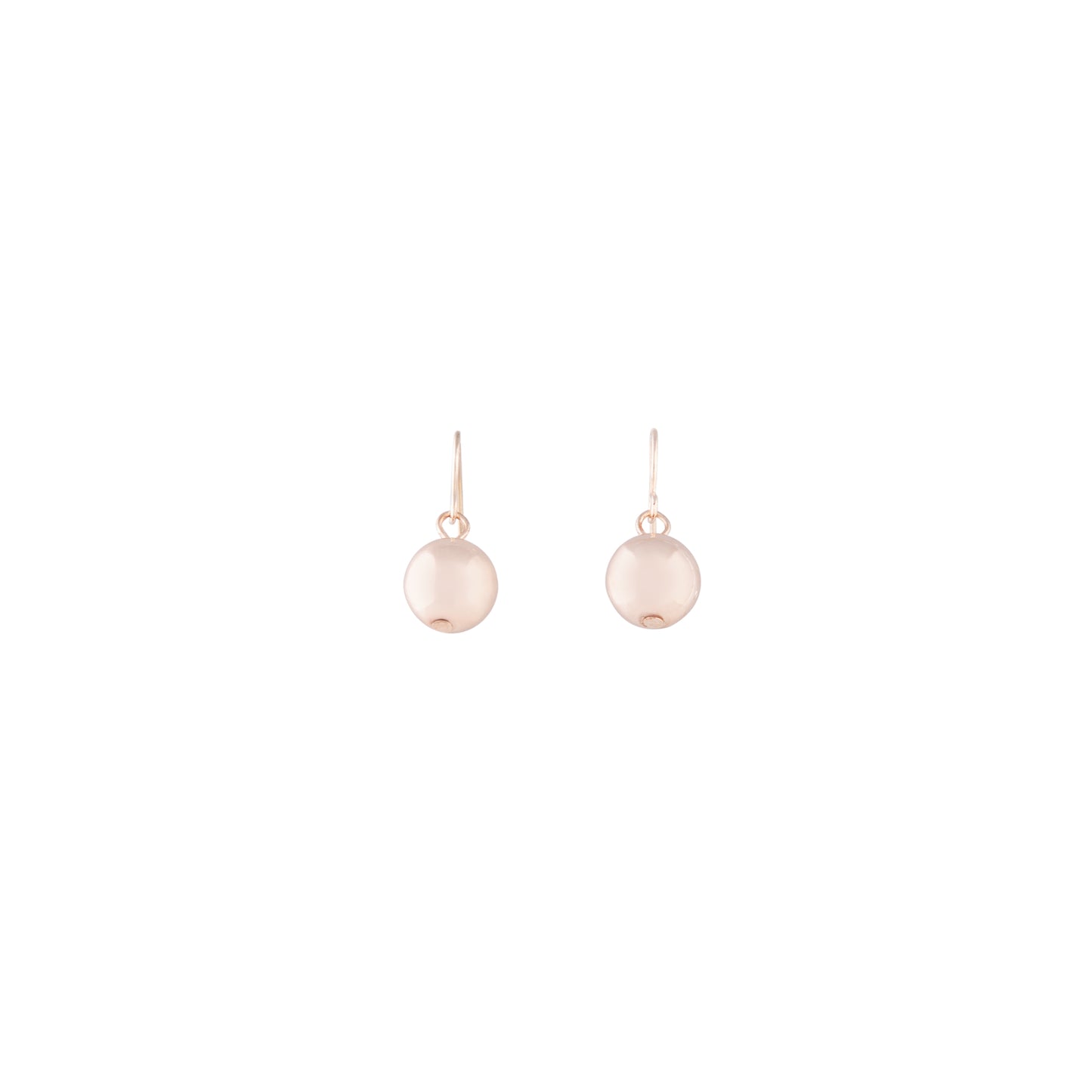 ROSE GOLD MINI BALL EARRING