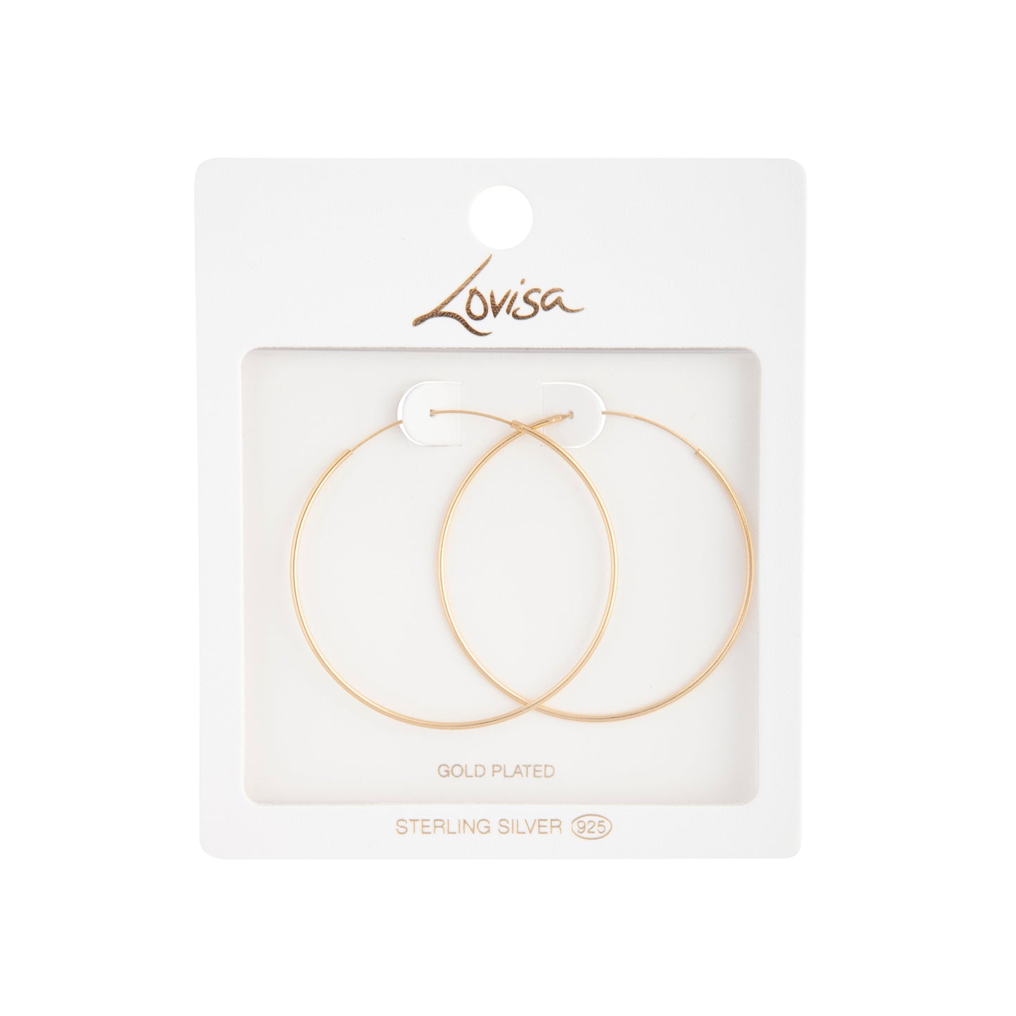GDPL STS SG 50MM SHINY HOOP ER