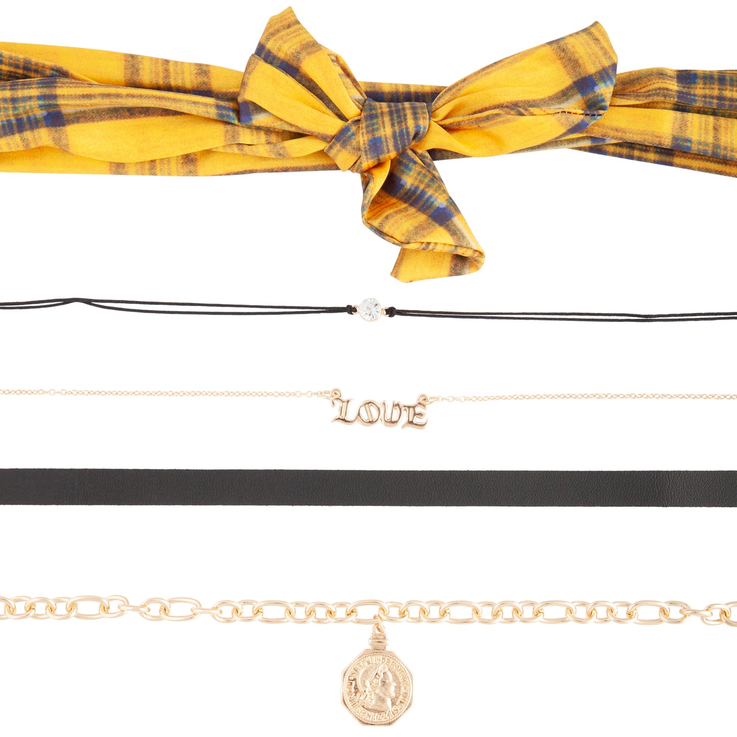 CHKR SG CLUES NECKTIE CHKR PK