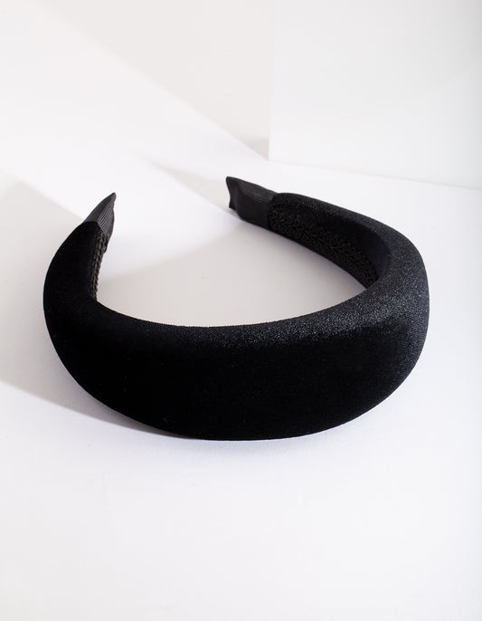 HESSN BLACK PADDED ALICEBAND