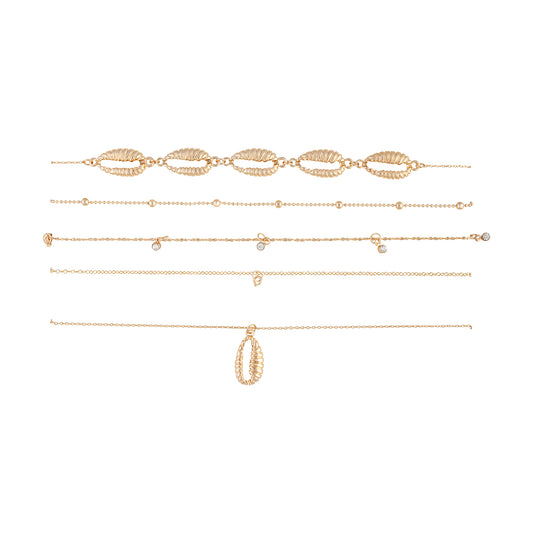 CLSEA SG SHLL 6 CHOKER PK