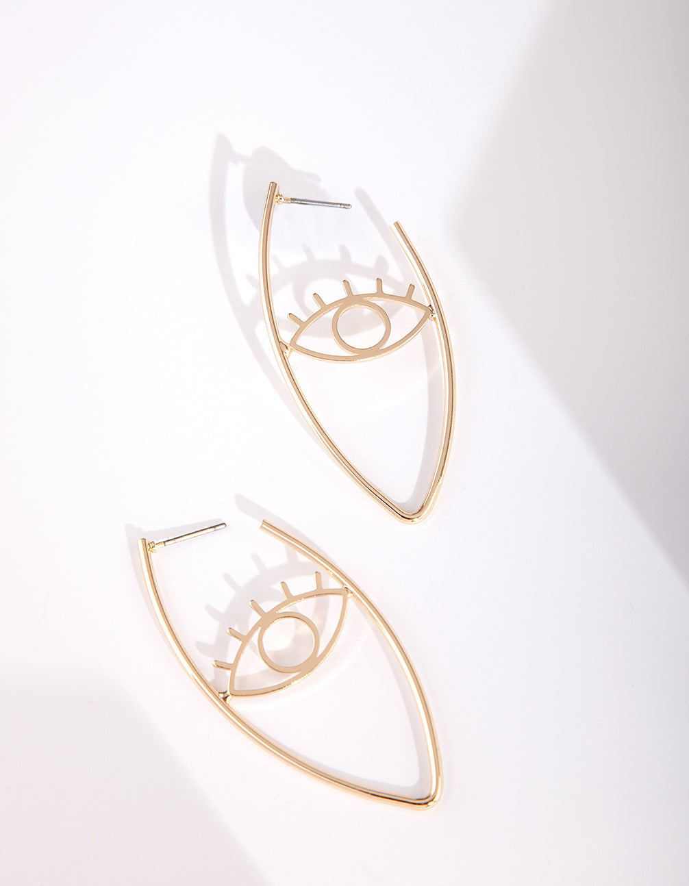 ERST  SG EVIL EYE OVAL HOOP@