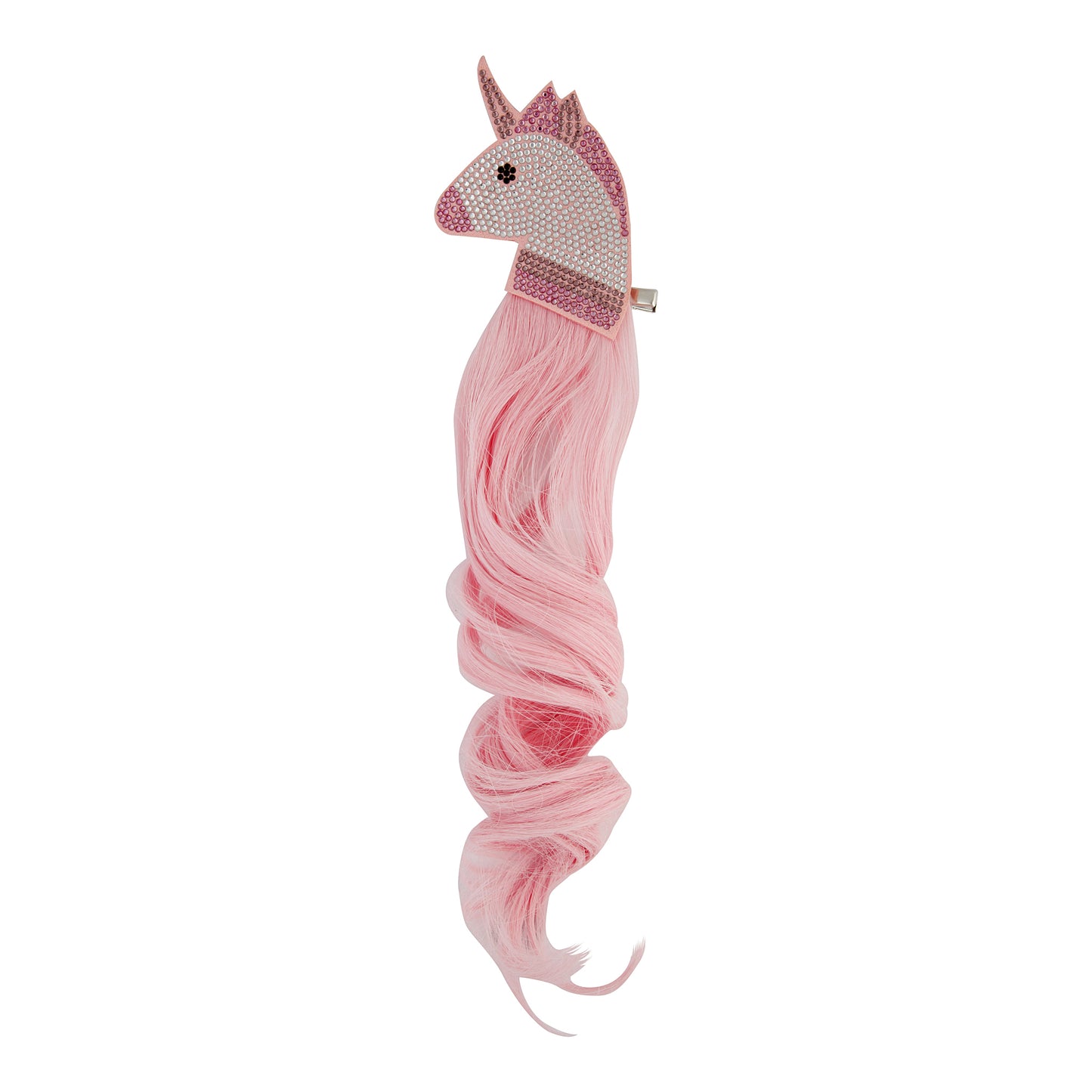 KIDS  FB UNICRN FAKE HAIR CLP