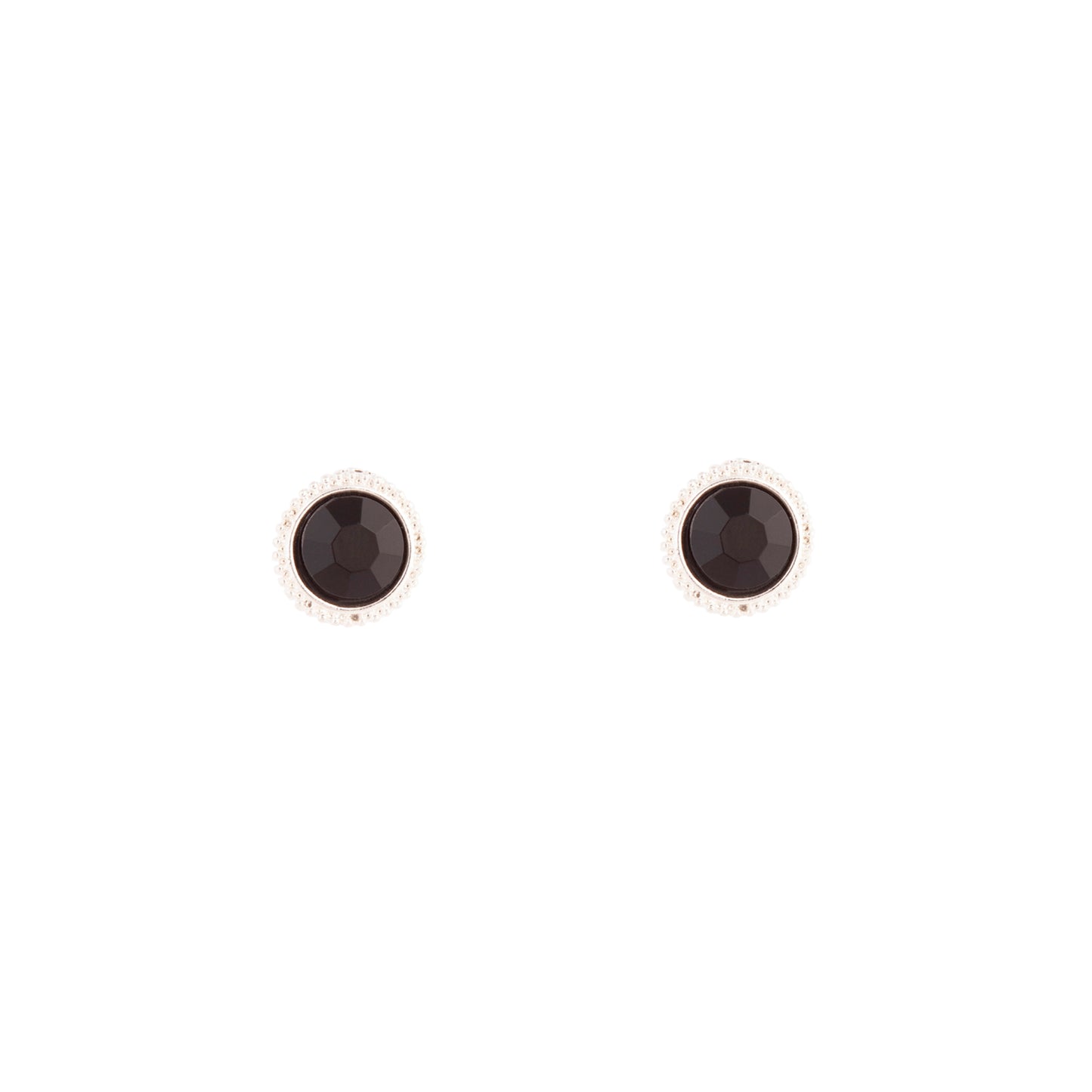 8STD AS BLACK ROUND STUD ER