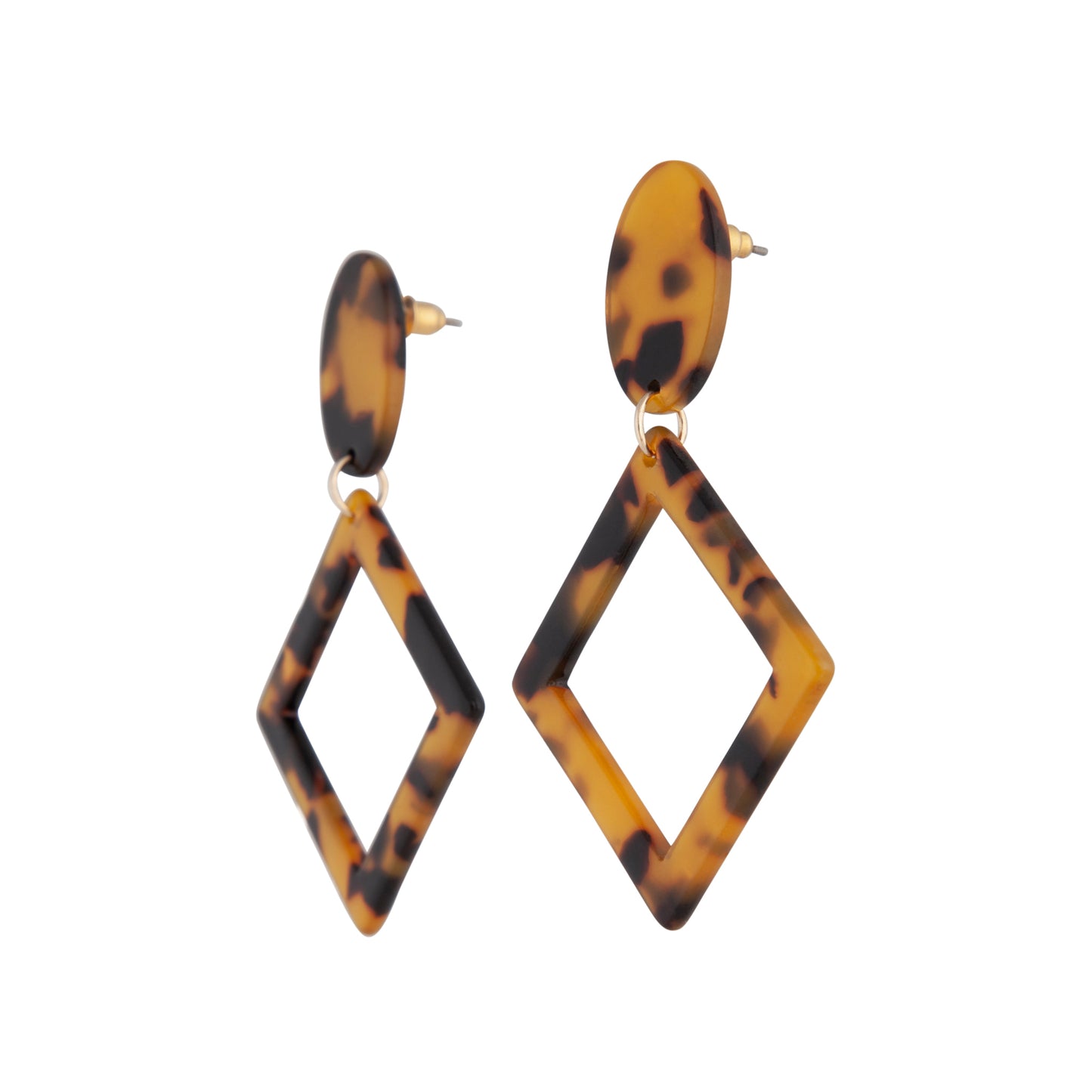 FGOLD AC TORT DIAMOND SHAPE ER