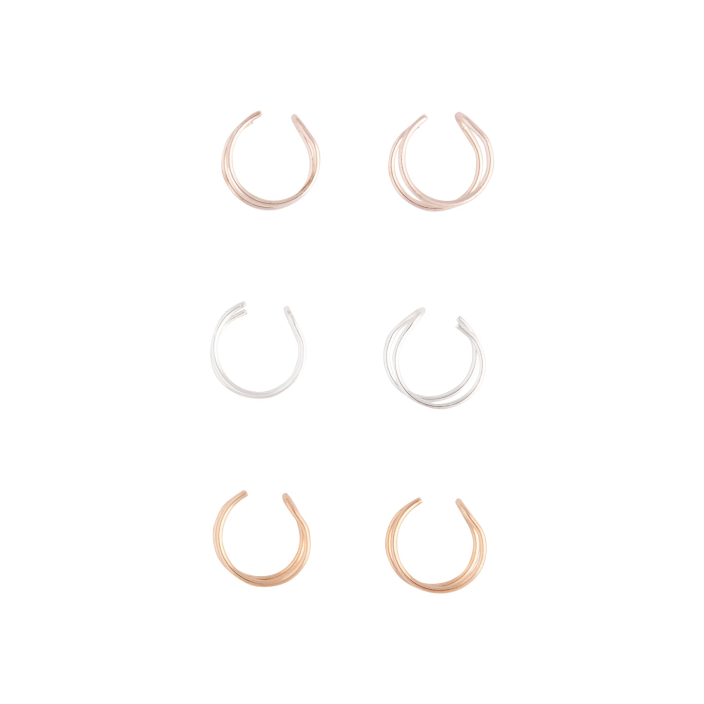 BOPK MM DOUBLE FAUX RINGS