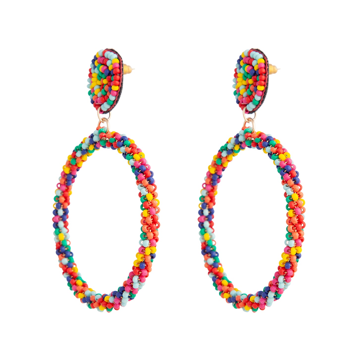 FGOLD SEED BEAD CIRCLE ER