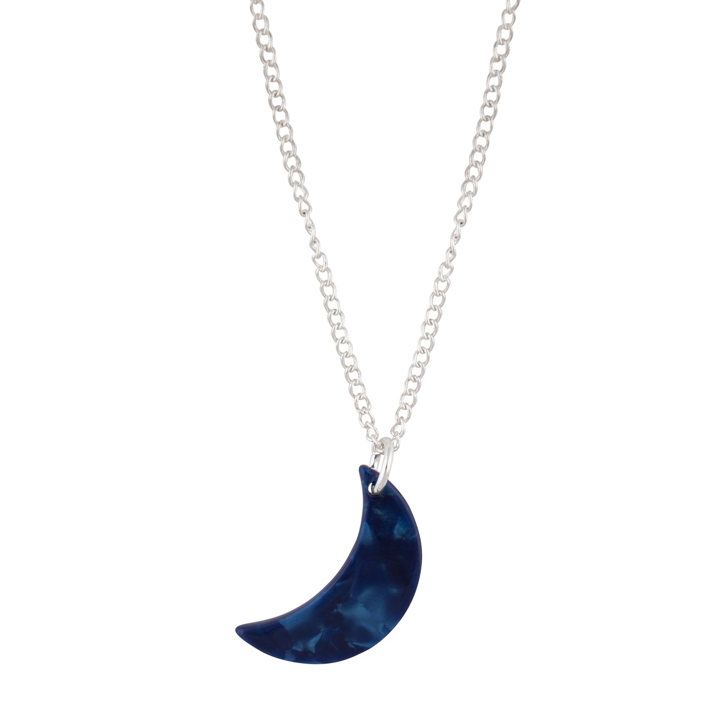 JAN18 SS RESIN MOON CHARM NK