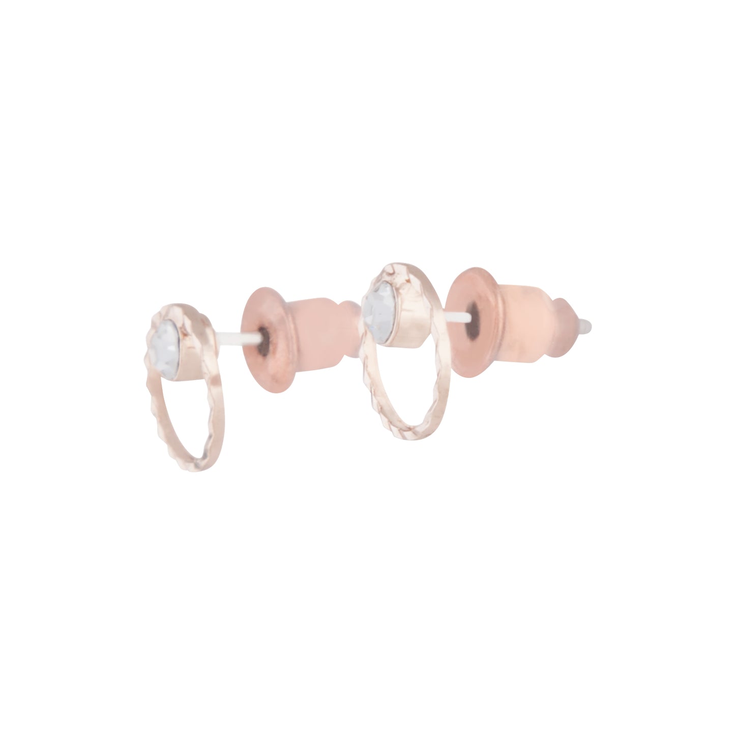 8STD RG GEO CIRCLE DIA STUD ER