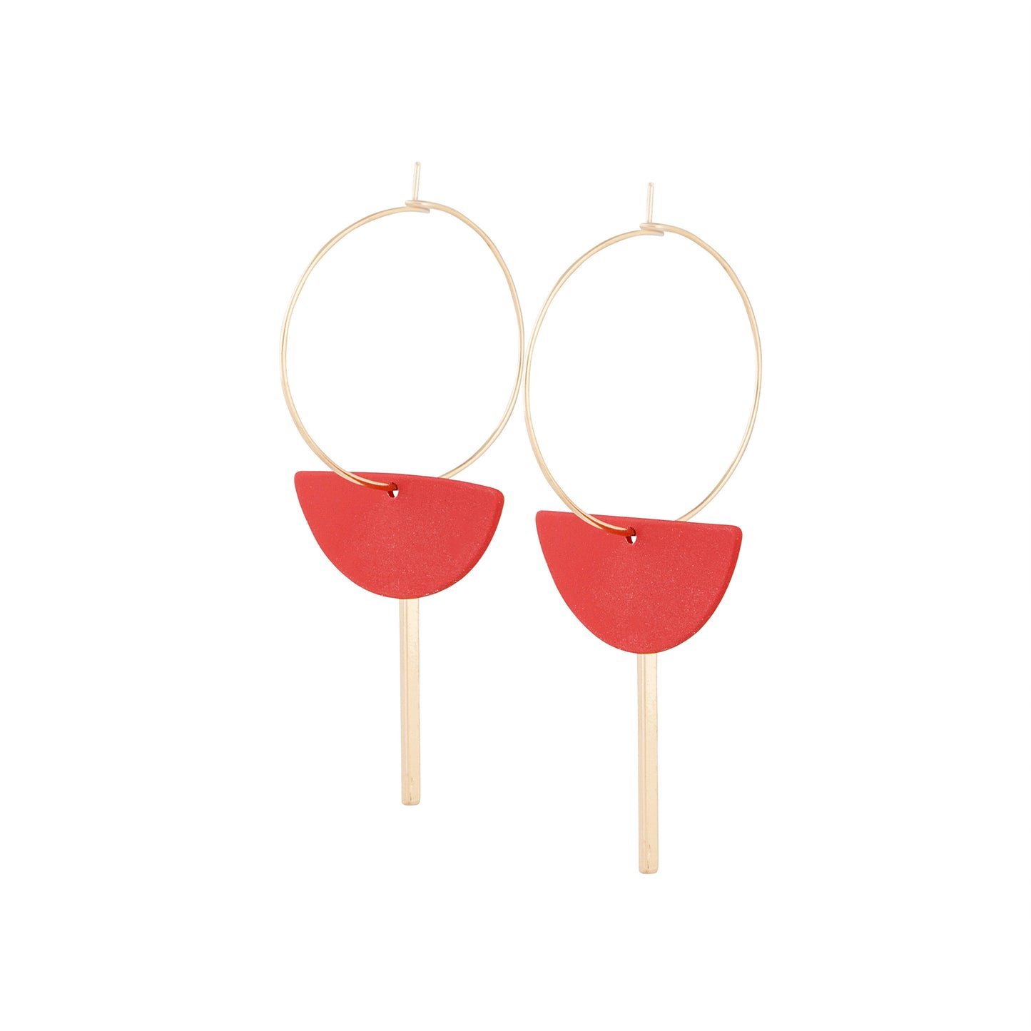 RED SG COAT HALF DISC STICK ER