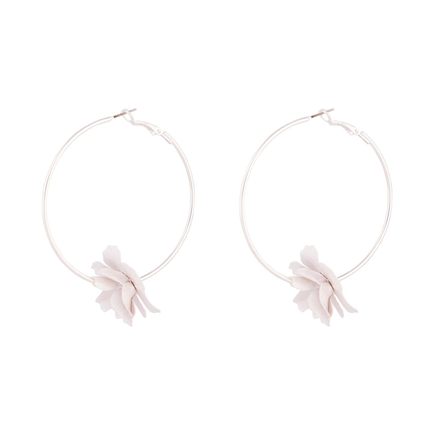 SVES SS METAL FLOWER HOOP ER