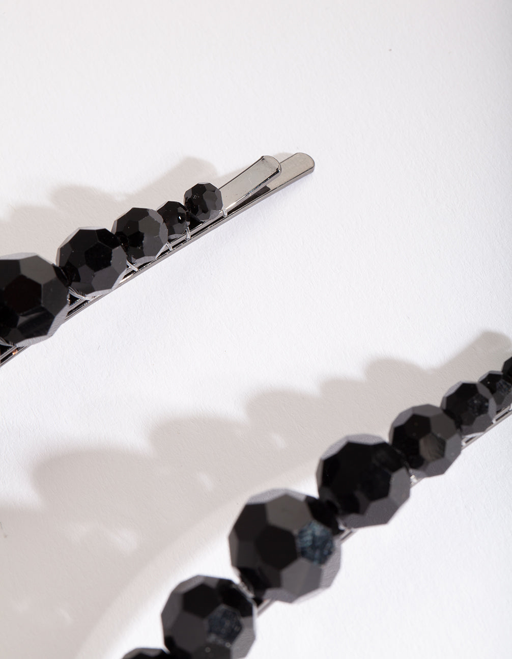 BDBL GM BLK GLASS BEAD 2PK