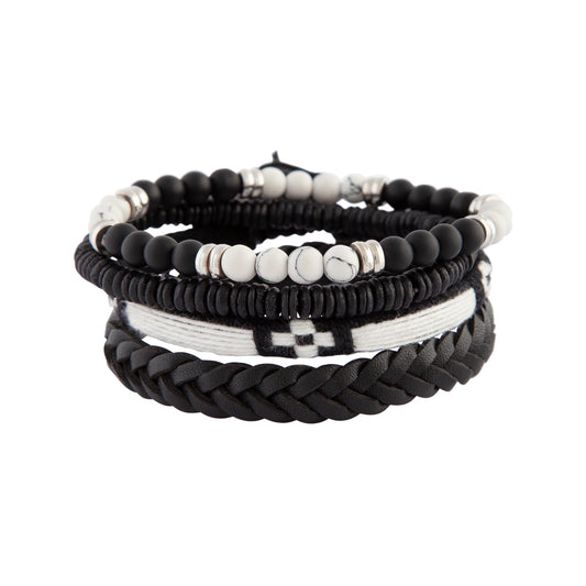 MENS MIX FB MTI BEAD 4PK BL